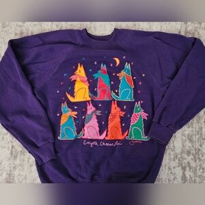 Vintage 80's 'Coyote Chorus Line' Crewneck
